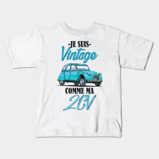 2CV Vintage Kids T-Shirt